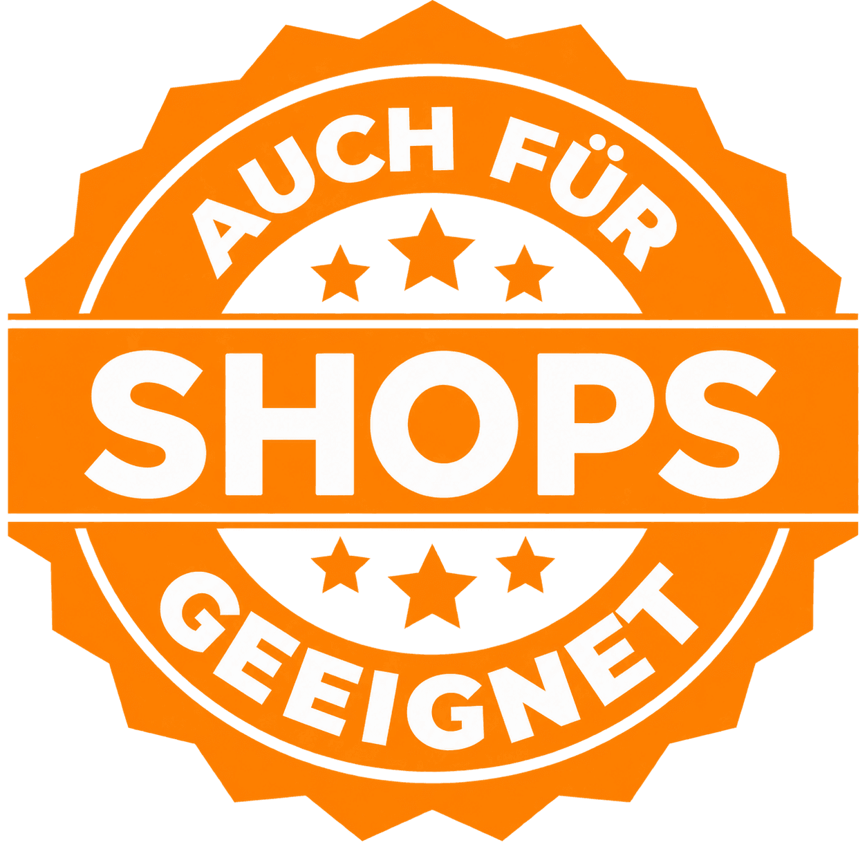 Auch für Shops