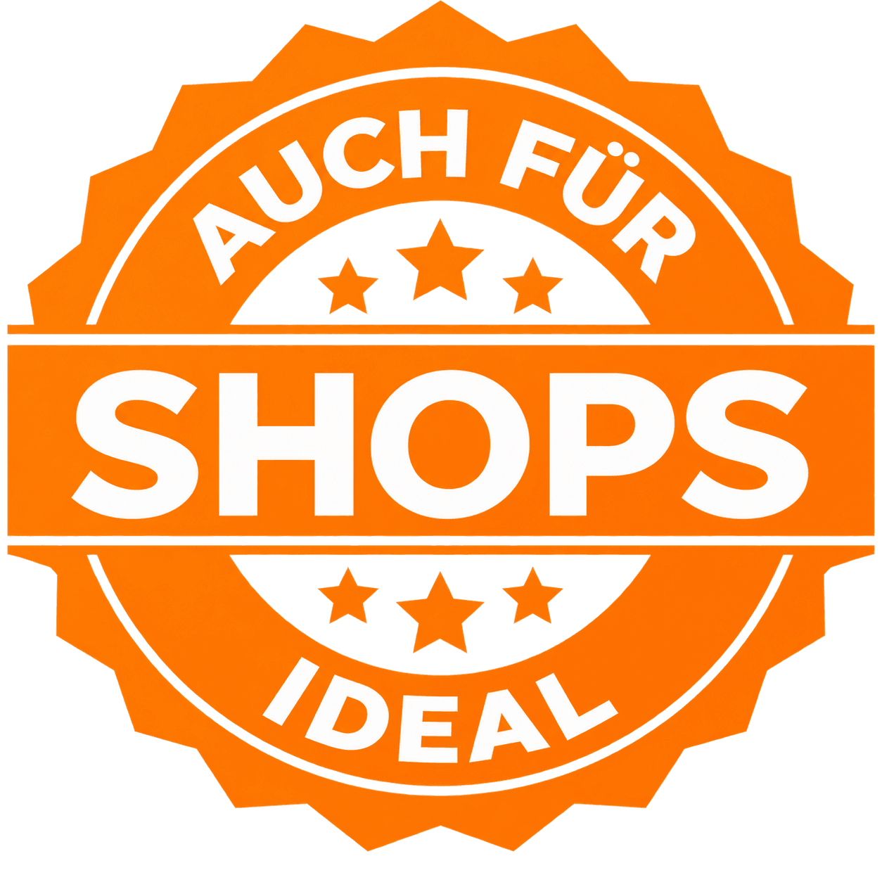Auch für Shops